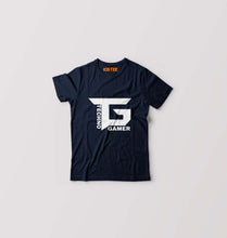 Load image into Gallery viewer, Techno Gamer T-Shirt for Boy/Girl-Navy Blue-Ektarfa.online