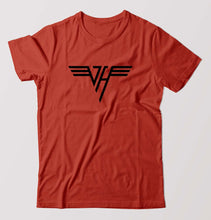 Load image into Gallery viewer, van halen T-Shirt for Men-Brick Red-Ektarfa.online