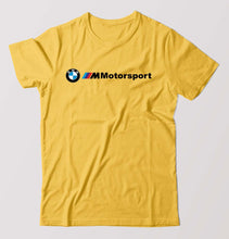 Load image into Gallery viewer, BMW Motersport T-Shirt for Men-Golden Yellow-Ektarfa.online