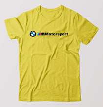Load image into Gallery viewer, BMW Motersport T-Shirt for Men-Yellow-Ektarfa.online