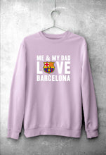 Load image into Gallery viewer, Love Barcelona Unisex Sweatshirt for Men/Women-Light Pink-Ektarfa.online