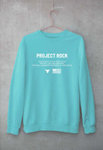 Load image into Gallery viewer, project rock Unisex Sweatshirt for Men/Women-Mint-Ektarfa.online