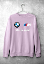 Load image into Gallery viewer, BMW Motersport Unisex Sweatshirt for Men/Women-Light Pink-Ektarfa.online
