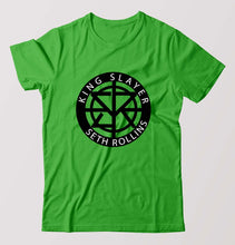 Load image into Gallery viewer, Seth Rollins T-Shirt for Men-flag green-Ektarfa.online