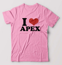 Load image into Gallery viewer, I LOVE APEX T-Shirt for Men-Light Baby Pink-Ektarfa.online