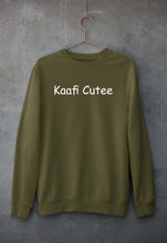 Load image into Gallery viewer, Kaafi Cutee Unisex Sweatshirt for Men/Women-Olive Green-Ektarfa.online