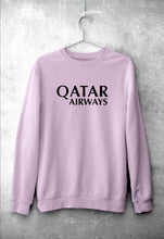 Load image into Gallery viewer, Qatar Airways Unisex Sweatshirt for Men/Women-Light Pink-Ektarfa.online