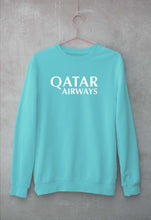 Load image into Gallery viewer, Qatar Airways Unisex Sweatshirt for Men/Women-Mint-Ektarfa.online