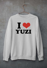 Load image into Gallery viewer, I LOVE YUZI Sweatshirt for Men/Women