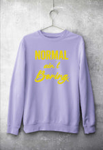 Load image into Gallery viewer, Normal Ain't Boring Unisex Sweatshirt for Men/Women-Lavender-Ektarfa.online