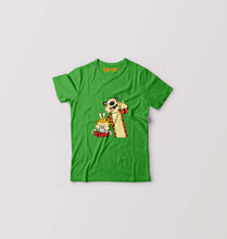 Load image into Gallery viewer, calvin hobbes T-Shirt for Boy/Girl-Flag Green-Ektarfa.online