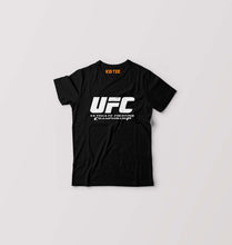Load image into Gallery viewer, UFC Kids T-Shirt for Boy/Girl-Black-Ektarfa.online
