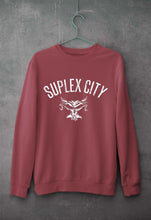 Load image into Gallery viewer, WWE Brock Lesnar Suplex City Unisex Sweatshirt for Men/Women-Coral-Ektarfa.online
