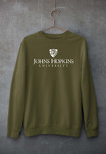 Load image into Gallery viewer, johns hopkins university Unisex Sweatshirt for Men/Women-Olive Green-Ektarfa.online