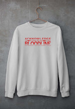 Load image into Gallery viewer, acknowledge the bloodline Unisex Sweatshirt for Men/Women-Grey Melange-Ektarfa.online