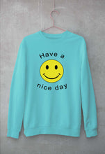 Load image into Gallery viewer, Nice Day Emoji Unisex Sweatshirt for Men/Women-Mint-Ektarfa.online