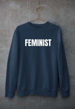 Load image into Gallery viewer, feminist Sweatshirt for Men/Women-Navy Blue-Ektarfa.online