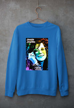 Load image into Gallery viewer, Janis Joplin Unisex Sweatshirt for Men/Women-Royal blue-Ektarfa.online