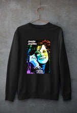 Load image into Gallery viewer, Janis Joplin Unisex Sweatshirt for Men/Women-Black-Ektarfa.online