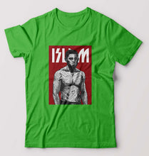 Load image into Gallery viewer, Islam Makhachev T-Shirt for Men-flag green-Ektarfa.online