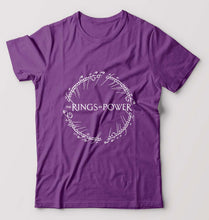 Load image into Gallery viewer, The Rings of Power T-Shirt for Men-Purple-Ektarfa.online