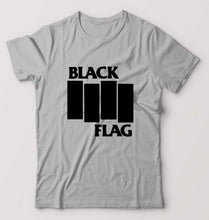 Load image into Gallery viewer, Black Flag T-Shirt for Men-Grey Melange-Ektarfa.online