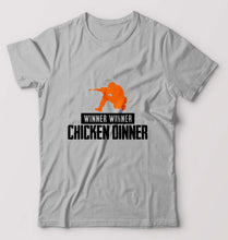 Load image into Gallery viewer, PUBG Winner Winner Chicken Dinner T-Shirt for Men-Grey Melange-Ektarfa.online
