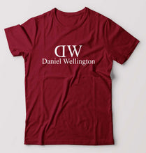 Load image into Gallery viewer, Danial Wellington T-Shirt for Men-Maroon-Ektarfa.online