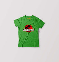 Load image into Gallery viewer, Jurassic Park Kids T-Shirt for Boy/Girl-Flag Green-Ektarfa.online