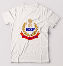 Load image into Gallery viewer, BSF Army T-Shirt for Men-White-Ektarfa.online