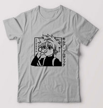 Load image into Gallery viewer, Killua Zoldyck T-Shirt for Men-Grey Melange-Ektarfa.online