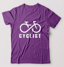 Load image into Gallery viewer, Cyclist T-Shirt for Men-Purple-Ektarfa.online