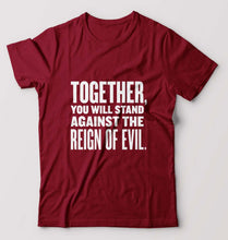 Load image into Gallery viewer, Reign-of-evil T-Shirt for Men-Maroon-Ektarfa.online