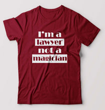 Load image into Gallery viewer, Lawyer T-Shirt for Men-Maroon-Ektarfa.online