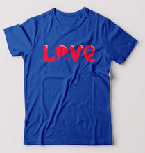 Load image into Gallery viewer, Love Table Tennis (TT) T-Shirt for Men-Royal Blue-Ektarfa.online