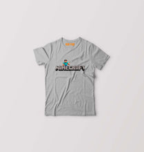 Load image into Gallery viewer, Minecraft Kids T-Shirt for Boy/Girl-Grey-Ektarfa.online