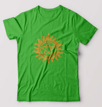 Load image into Gallery viewer, Supernatural T-Shirt for Men-flag green-Ektarfa.online