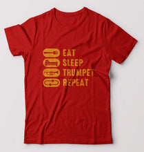 Load image into Gallery viewer, Trumpet T-Shirt for Men-Red-Ektarfa.online