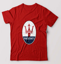 Load image into Gallery viewer, Maserati T-Shirt for Men-Red-Ektarfa.online