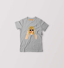 Load image into Gallery viewer, Taylor Swift Kids T-Shirt for Boy/Girl-Grey-Ektarfa.online