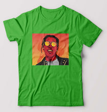 Load image into Gallery viewer, Asap Rocky T-Shirt for Men-flag green-Ektarfa.online