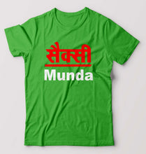 Load image into Gallery viewer, Sexy Munda T-Shirt for Men-flag green-Ektarfa.online