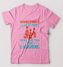 Load image into Gallery viewer, Bowling T-Shirt for Men-Light Baby Pink-Ektarfa.online