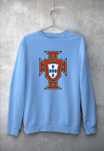 Load image into Gallery viewer, Portugal Football Unisex Sweatshirt for Men/Women-Baby Blue-Ektarfa.online