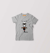 Load image into Gallery viewer, Bullet With Number Kids T-Shirt for Boy/Girl-Grey-Ektarfa.online