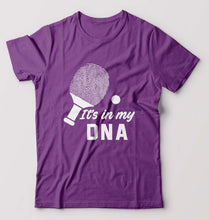 Load image into Gallery viewer, Table Tennis (TT) DNA T-Shirt for Men-Purple-Ektarfa.online