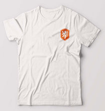 Load image into Gallery viewer, Netherlands Football T-Shirt for Men-White-Ektarfa.online