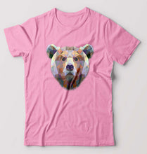 Load image into Gallery viewer, Bear T-Shirt for Men-Light Baby Pink-Ektarfa.online