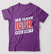 Load image into Gallery viewer, Igor T-Shirt for Men-Purple-Ektarfa.online