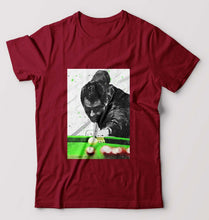 Load image into Gallery viewer, Ronnie O'Sullivan Snooker T-Shirt for Men-Maroon-Ektarfa.online